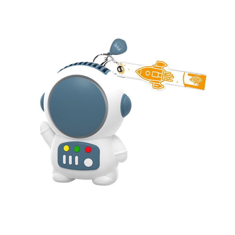 

Summer New Astronaut Mini USB Charging Small Fan Student Portable High Beauty Handheld Desktop Silent Fan Outdoor Equipment синий