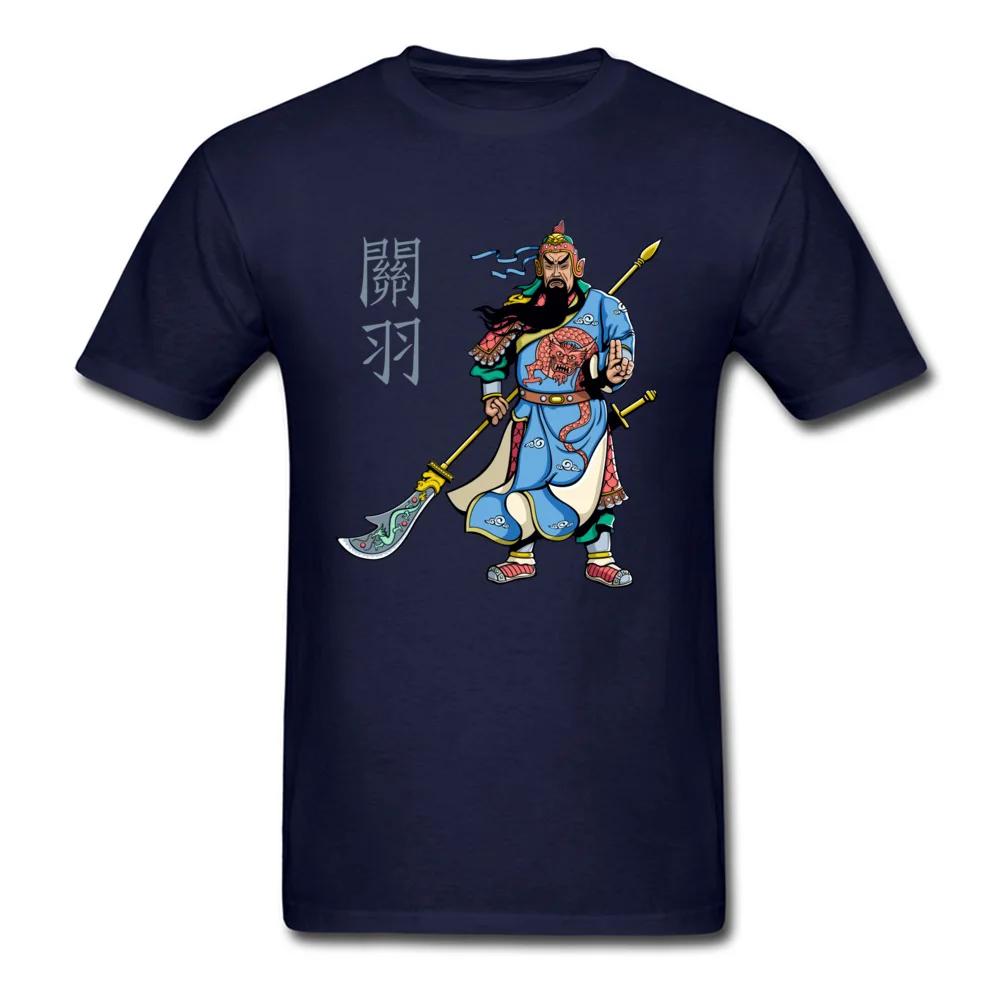Unique Design Beijing Opera Chinese Hero Warrior Guan Yu Print TShirt Summer Cotton ONeck Short Sleeve Unisexs T Shirt New S3XL
