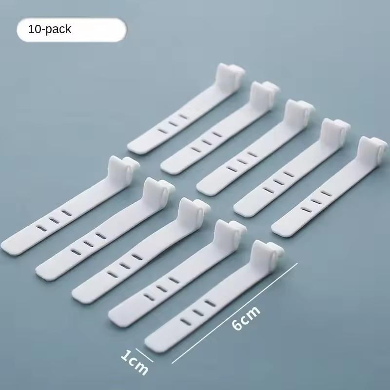 

8-grid Transparent Data Cable Storage Box Desktop Phone Charger Charging Cable Finishing Box Dustproof Hub Sorting Organizer Box