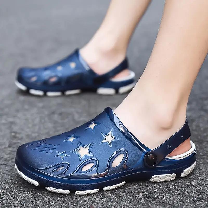 Fashion Hole Man Sandals 2025 Styles 39 Luxury on Offer in Welcome Deal Wholesale Descount Breathable Casual Eva Big Size Shoes for Men