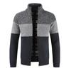And Winter Men's Fashion Loose Cardigan Warm Lapel Hooded Jacket Sweater