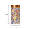 Enamel Tea Candy Jar Ceramic Candy Jar Multifunctional Home Herbs Coffee Bean Sealed Box Kitchen Storage Bottle Home Decoration