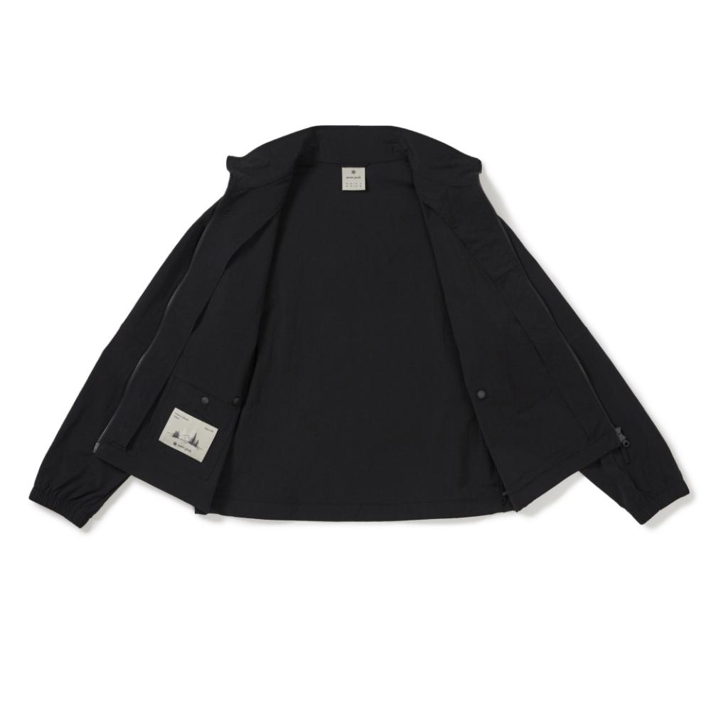 [Snowpeak] Route Women's Stand-Neck Windbreaker Black (S26MWRWB65)