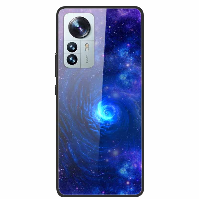 For Redmi Note 12S Case Tempered Glass Hard Back Cover for Xiaomi Redmi Note 12 Note12 Pro 4G 5G Phone Cases Note12S 12 S 12Pro
