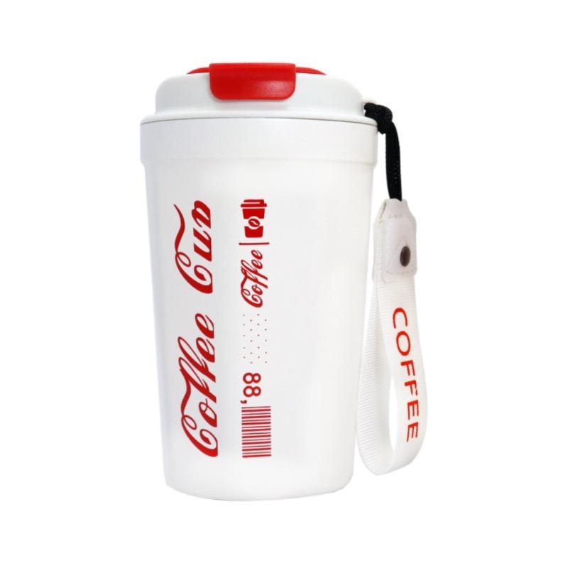 Custom Logo Steel Coffee Mug Vacuum Bottle with Gift Box for Corporate Office Promotional Use in Europe USA