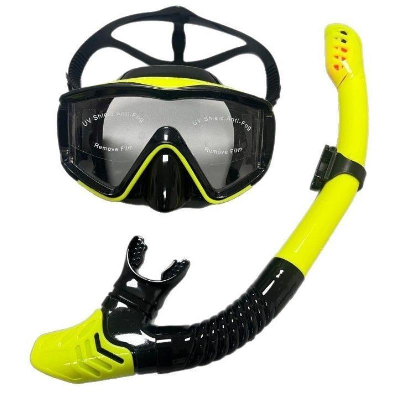 

Зеркало для лица для дайвинга, незапотевающее 180° зеркало для лица для снорклинга, маска для глубоководного дайвинга, очки для дайвинга с дыхательной трубкой