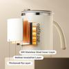 500ML Thermal Cup  304 Stainless Steel Double-layer Coffee Mug Cold And Hot Resistant Water Cup Sealed Milk Coffee Cup Drinkware