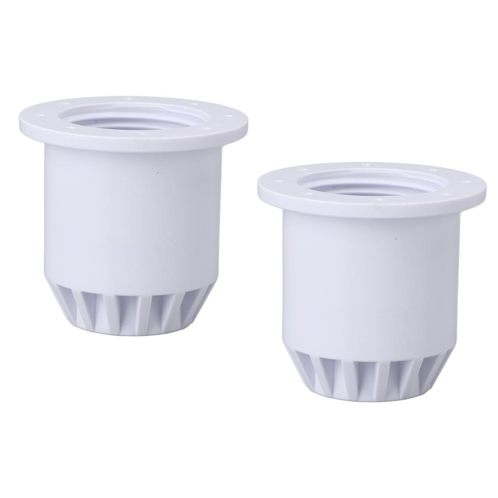 2pcs Pool Hose Adapter for SolarPro 4553 1.5in Flexible PVC Hose Conversion Adapter Pool Heater