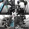 KETELES K800 Dual Motor Electric Bike with 2000W, 48V 23AH Battery, 26" Fat Tires, Lockable Suspension Fork Road E-Bike