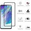 PROSHOP Härdat glas för Samsung S21 FE - 2-pack - Svart - 9H Hårdhet