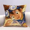 Cute Digimon Adventure  Doublesided Print Pillow Case Pattern Printed Pillowcase For Living Room Sofa Cushion Cover