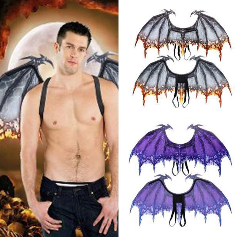 Adult Dragon Wing Costume Foldable Dragon Wing Adult Halloween Dragon Cosplay Costume for Women Men Halloween Dress Up