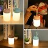 LED Night Light USB Charging Lamp Night Feeding Lights Human Touch Control Light For Bedroom Bedside Table Lighting