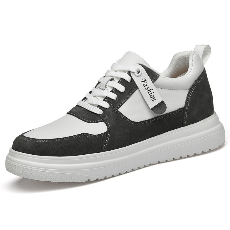 Intra-season heightening men's shoes casual sports board shoes flow invisible heightening shoes men's 10cm