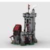 877PCS New MOC Building Model Medieval Wolf Outpost Castle DIY Creative Educational Children's Building Blocks Gift