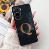For Xiaomi Poco M7 4G Case Cover Transparent Aesthetic A-Z Letters Fashion Flowers Crown Soft Bumper Casing