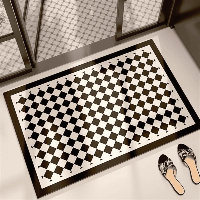 Fresh Style Diatom Mud Floor Mat – Quick Dry, Non-Slip, Water-Absorbing Bathroom Entrance Rug