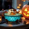 Halloween Ghost Lamp Ghost Bubble Bath Lamp USB Night Light Halloween Atmosphere Decoration Lights For Home Party Yard Festival