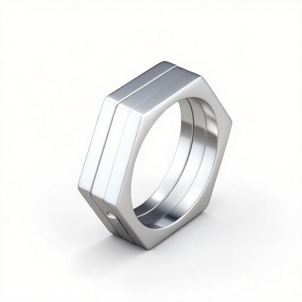 Multifaceted Minimalist Vintage Men's Ring Stylish Versatile Self Defense Knuckle Ring