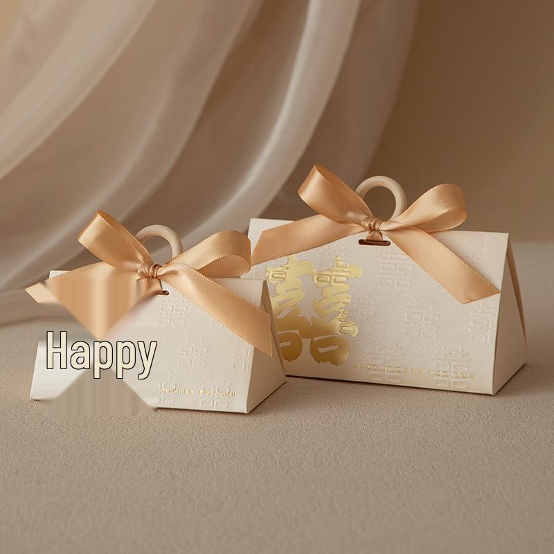 2024 Elegant Wedding Candy Gift Box with Creative Design