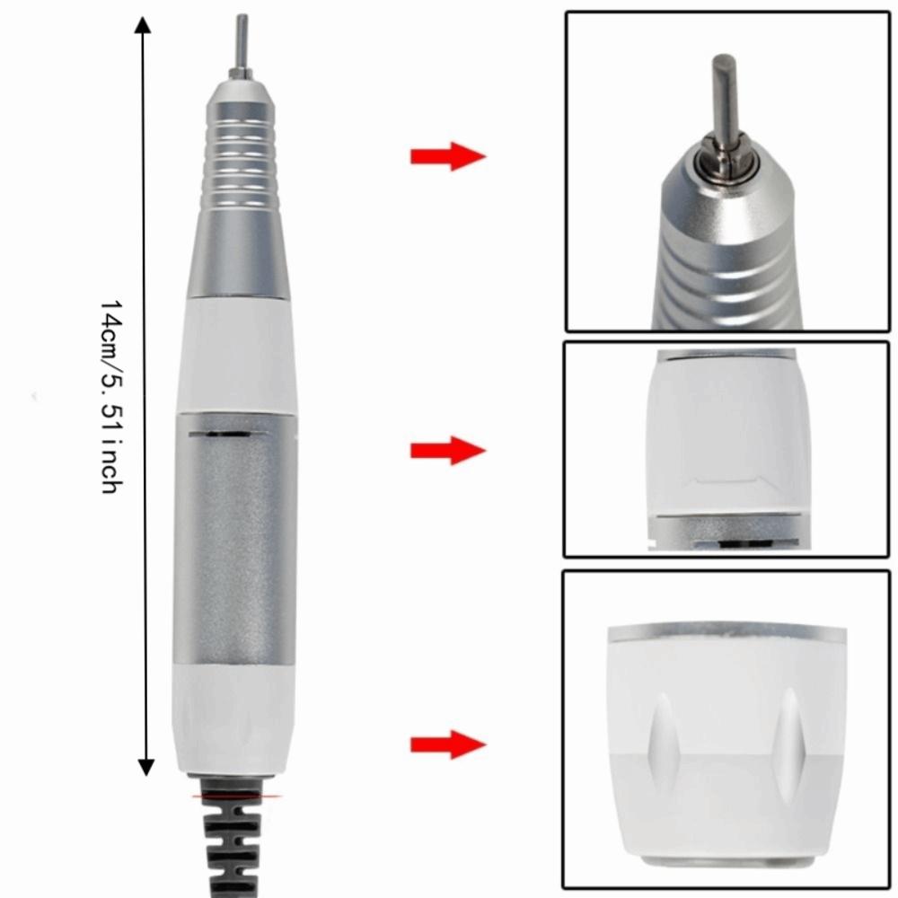 Replacement Handle Nail Art Grinding Pen Pen Handle Manicure Pedicure Tool Nail Polishing