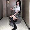 Rain Love Xin School Uniform Cosplay: Plaid Tie and Pure Style Korean-Japanese Student Outfit