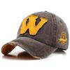 Damen Herren Baseballkappen Buchstaben W Stickerei Snapback Hip Hop Hut Verstellbar Baumwolle Gorras Unisex Outdoor Lässig Herren Papa Hüte