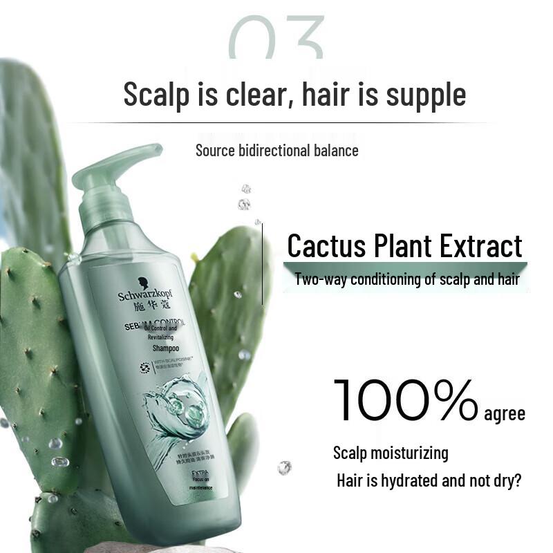 Schwarzkopf Oil Control & Anti-Dandruff Shampoo Twin Pack