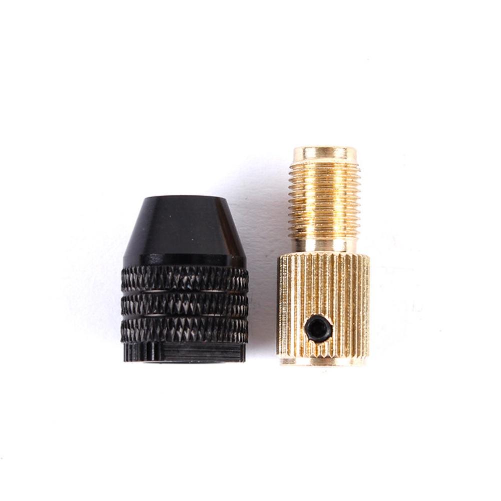 Versatile Metal Drill Chuck Securely Holds Bits 0.3-3.4mm For All Tools Self Locking Keyless Drill Chuck Kit