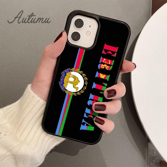 Eritrea Flag Phone Case for iPhone 11 12 13 14 Pro Max Mini X XR XS SE 2020 5 6S 7 8 Plus Samsung Galaxy S21 S22 Cover Shell