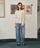 ROIROI Off-Shoulder Frill Blouse - Ivory