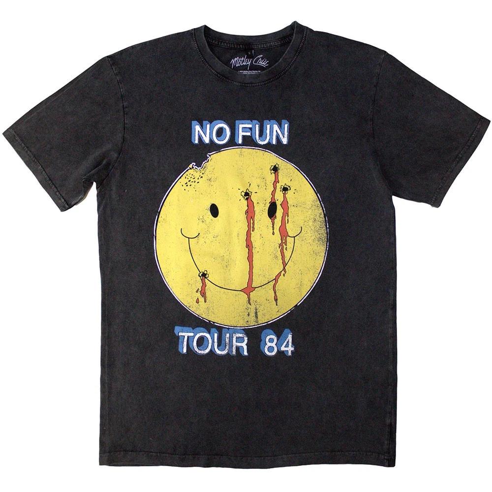 Motley Crue No Fun Tour 84 Tee TShirt Unisexs L