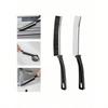 1Pcs Long Handle Crevice Cleaning Brush: Designed For Hard-To-Reach Spaces Like Window Tracks, Sliding Door Grooves, Sink Edges