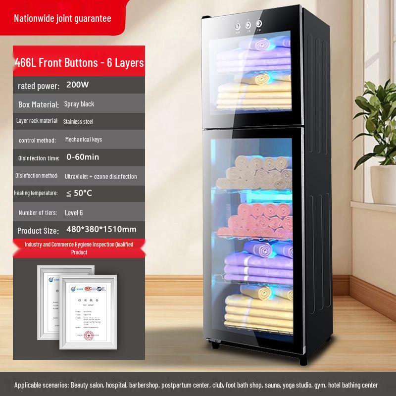 Ultraviolet Towel and Slippers Disinfection Cabinet for Hospitals and Barber Shops