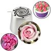XL Stainless Steel Rotating Flower Pattern Russian Icing Tip Marshmallow Piping Nozzle For Cake Decorating Baking Utensil