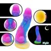 Luminous Anal Plug Mixed Colors Dildo Female Masturbator Adult Sex Toys Realistic Penis Silicone Dick BDSM