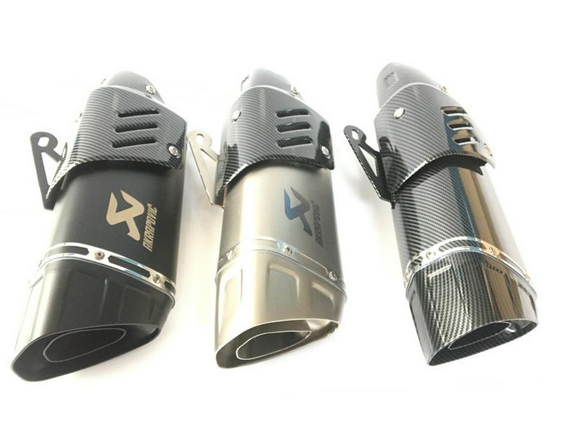 Modified Oblique Four-Corner Exhaust Pipe for Ninja 250, 400, Z900, RC, R6 Motorcycles