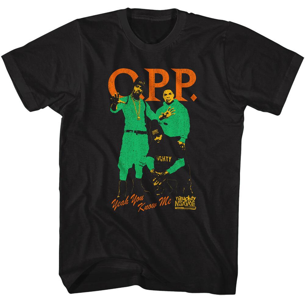 Naughty By Nature O.P.P. Yeah You Know Me Men T Shirt Hip Hop Music Band Merch XL