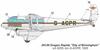 Armory scale de Havilland Dragon Rapide Interwar Civil Aviation Part 1 Plastic Model Kit AMR48005 1/48 DH.89