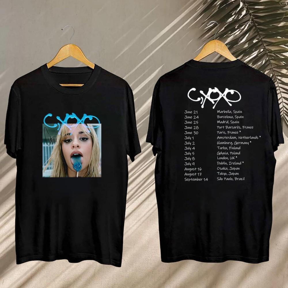 Camila Cabello Yours  C Tour Fan Shirt  Camila Cabello Fan Gift  Camila Cabello Unisex T-Shirt XXL