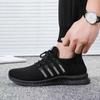 Men's net shoes new spring breathable light casual shoes men's Korean version summer running trendy shoes men's small black shoes