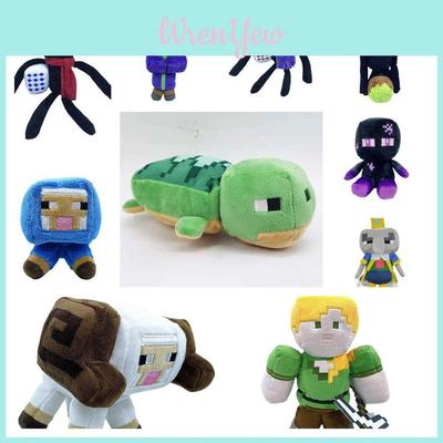 Minecraft Plüschtiere Sammlung Mit Schildkröten Schafen Hexen Und Mehr Perfekte Feiertagsgeschenkidee!