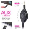 Kashimura (NKD-243) Convenient Retractable Lightning-AUX Conversion Cable for Playing iPhone Music On Car Audio