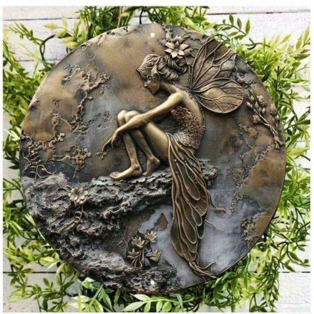 Metal Poster Wall Art Victorian Gothic Fairy Home Bar Garden Decor