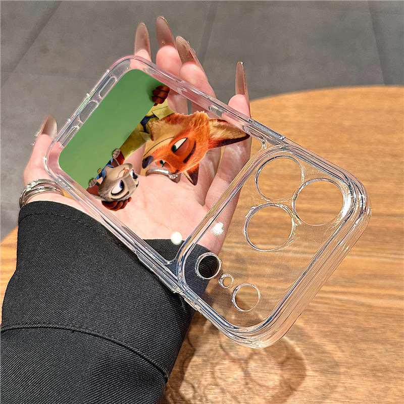 Compatible With Apple iPhone 17 Pro Max Case - Zootopia Judy & Nick Design for iPhone 17. iPhone 16 Pro