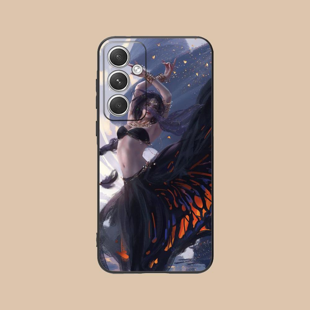 Anime Ghostblade Mobile Phone Case for Samsung Galaxy S26 S25 S24 S23 S22 S21 S20 Note20 Plus FE Ultra Colorful Cover Luxury