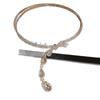 Elegant Zircon Water Drop Tassel Necklace - Double Layer High-End Clavicle Chain with a Unique, Luxurious Design