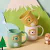 New Creative Cartoon Lion Children Girl Boy Mouthwash Cup Wash Cup Brushing Cup Plastic Bathroom Toothbrush Cup