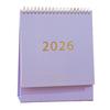 2026 Desk Calendar Retro Style Thick Paper Time Management Planner Home Office School Daily Schedule Planner