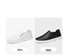 Men's Casual Cowhide Leather White Loafers - Stylish & Versatile for Spring and Autumn